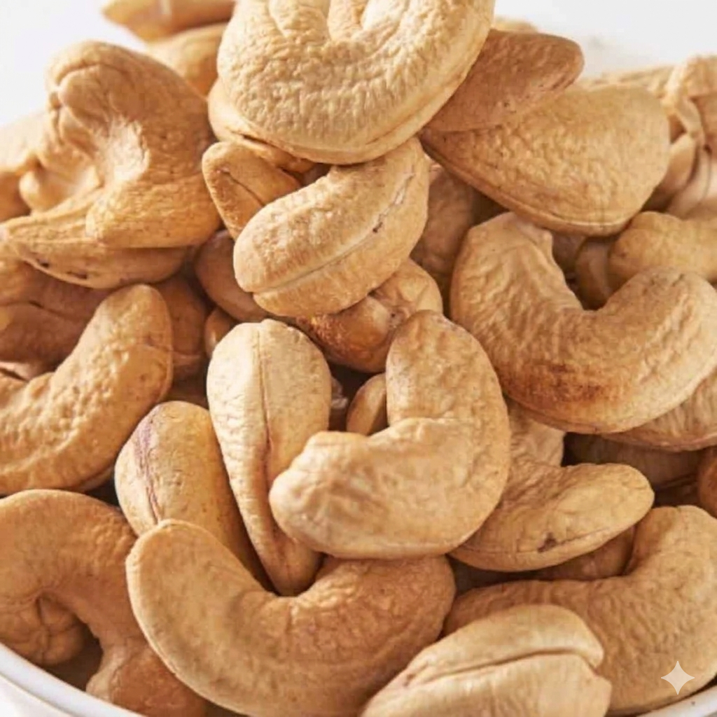 Cashews roasted